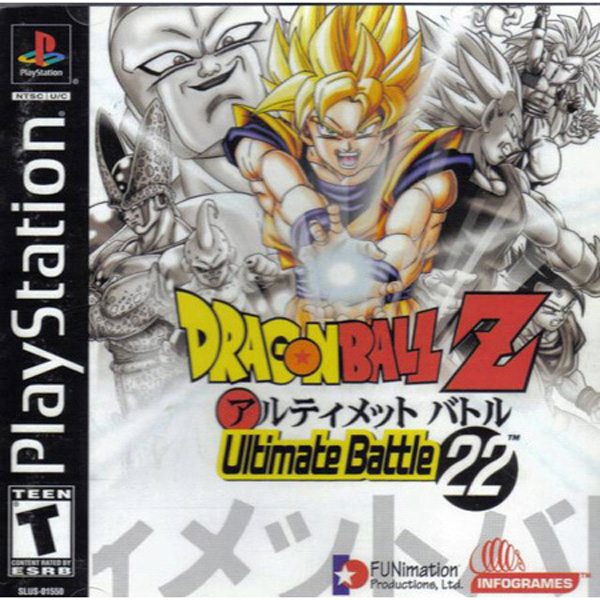 Dragonball Z Ultimate Battle 22 PlayStation PS1 Used Disc