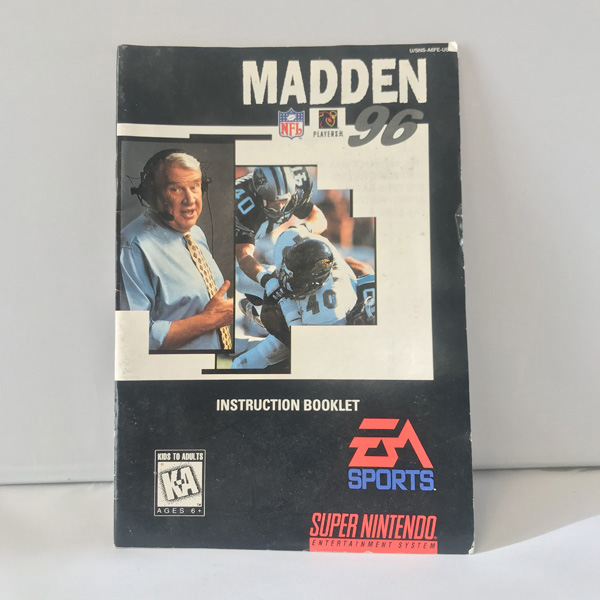 madden nfl 96