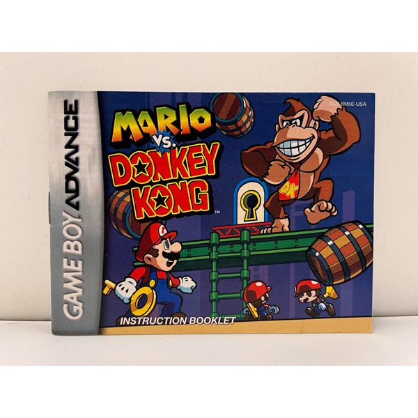 Mario Vs Donkey Kong Game Boy Advanced 