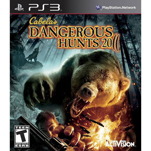 Cabela's Dangerous Hunts 2011 Playstation 3 PS3 Used