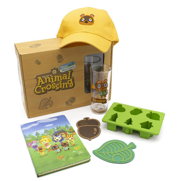 Animal Crossing Drinking Glass hat notebook ice Tray coasters Loot Box