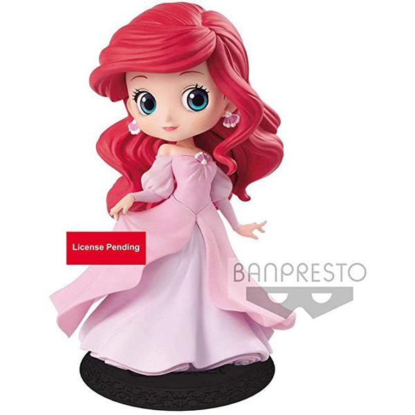 Q Posket Stories Disney Characters Pink Dress Style Ariel Ver.b 5