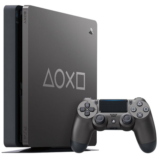 1TB PS4 PlayStation Slim Days of Play 2019 Steel Grey Limited