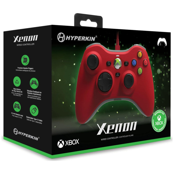 Hyperkin Wired XBOX Controller Red